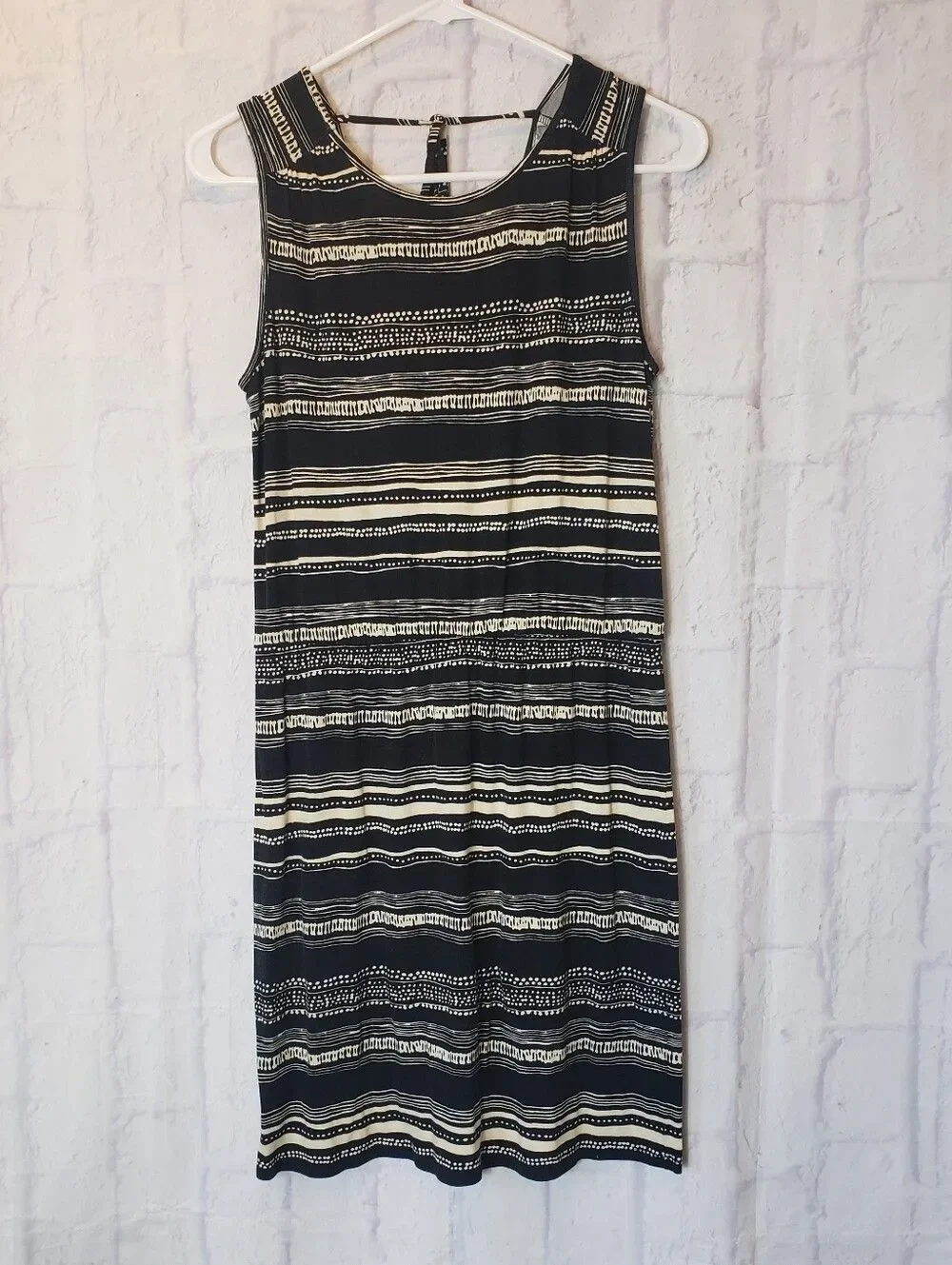 ANN TAYLOR LOFT Striped Casual Tank Dress XS